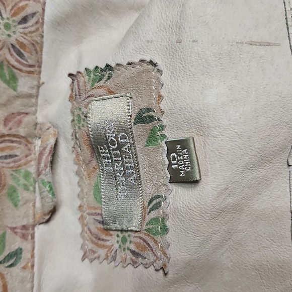 Floral Leather Jacket - Picture 7 of 16